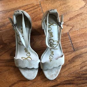 NWOT Sam Edelman Nude Heels